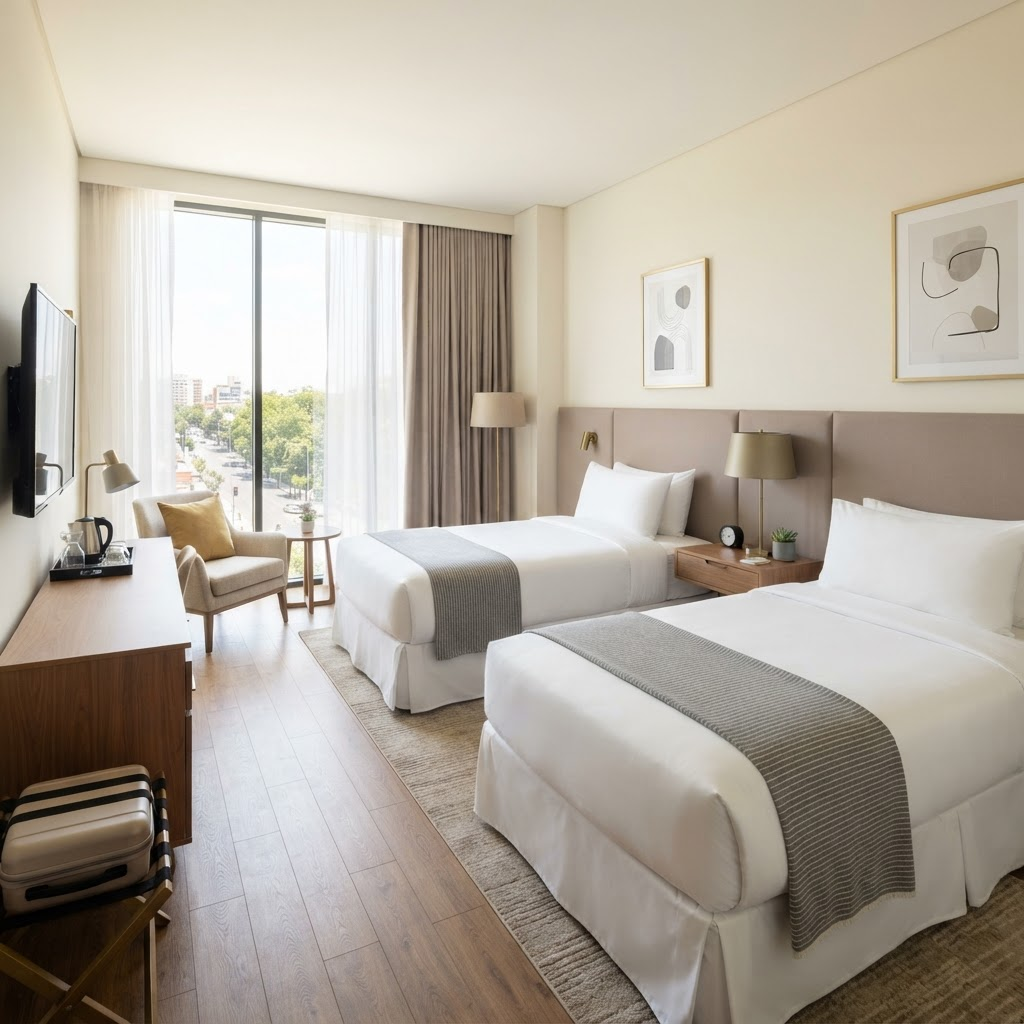 Stanton Borneo Hotel superior twin room